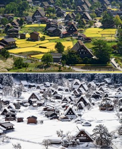 Historická vesnice Shirakawa